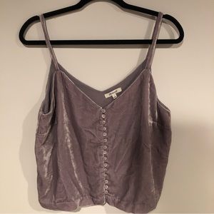 Madewell Velvet Tank
